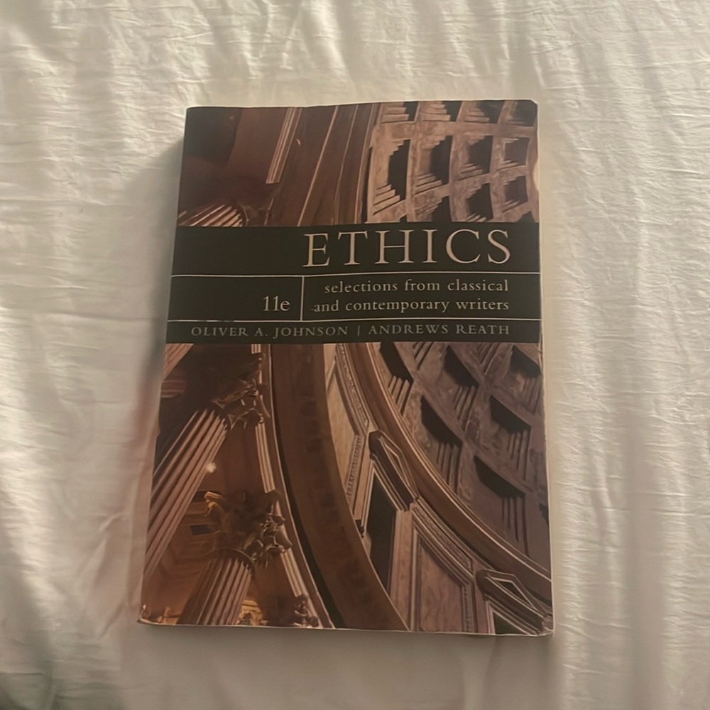 Ethics Selections from Classical and Contemporary Writers 11e Book